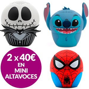 2x40€ en Mini Altavoces portátiles para Packs en GAME.es