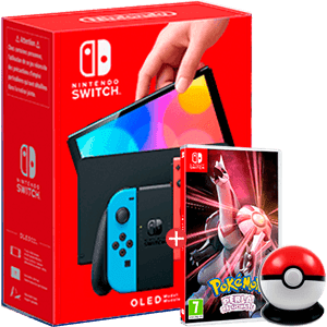 Nintendo Switch OLED a elegir + Pokémon Perla Reluciente