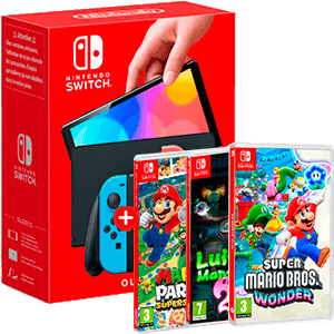 Nintendo Switch OLED + juego Mario a elegir para Nintendo Switch en GAME.es