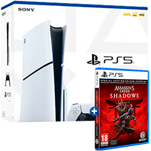 PlayStation 5 Modelo Slim + Assassin´s Creed Shadow para Playstation 5 en GAME.es