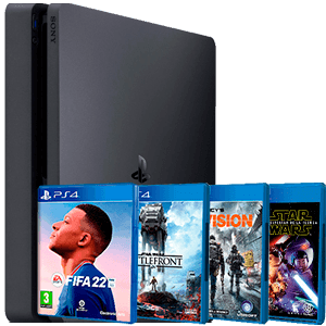 PlayStation 4 Seminueva + Fifa 22 + 1 juego a elegir