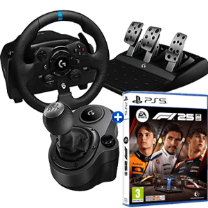 Volante Logitech G923 + Shifter + EA Sports F1 25