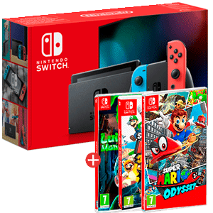 Nintendo Switch + juego Luigi o Mario a elegir