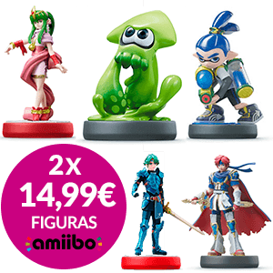 2 x 14,99 en figuras amiibo