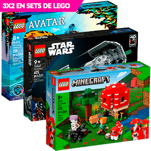 3x2 en sets de LEGO