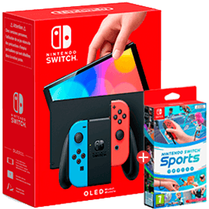 Nintendo Switch OLED a elegir + juego Switch Sports