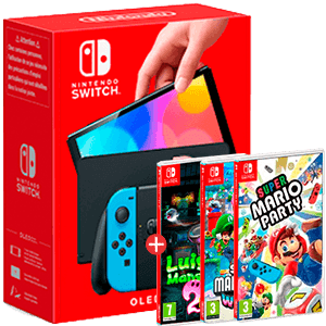 Nintendo Switch OLED + juego Mario a elegir para Nintendo Switch en GAME.es