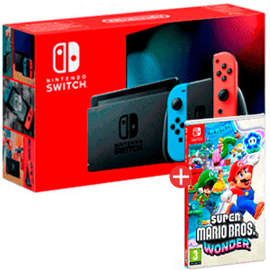 Nintendo Switch + Super Mario Bros Wonder