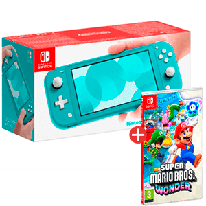 Nintendo Switch Lite + Super Mario Bros Wonder