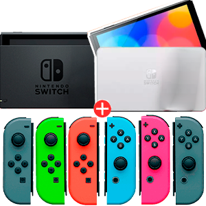 Nintendo Switch Seminueva + 2 Joy Con a elegir