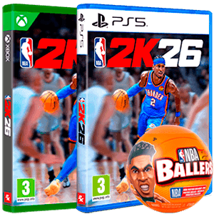Juego NBA 2K26 a elegir + Cápsulas Sorpresas