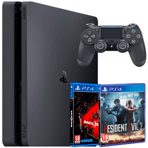 PlayStation 4 Seminueva + DualShock 4 + 1 juego a elegir