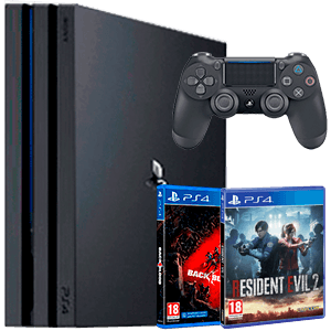 PlayStation 4 Seminueva PRO 1TB + DualShock 4 + 1 juego a elegir