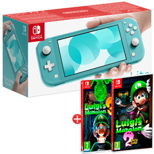 Nintendo Switch LITE a elegir + juego Luigi´s Mansion