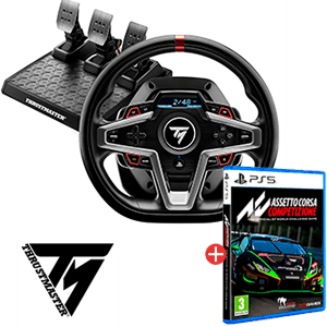 Volante Thrustmaster T248 + juego Assetto Corsa para PS5