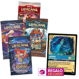 Cartas Disney Lorcana + Carta Jasmin de REGALO