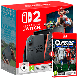 Nintendo Switch 2 + Mario Kart World + EA Sports FC 26 para Nintendo Switch 2 en GAME.es