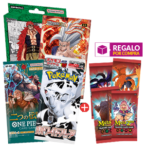 2 Sobre de Cartas TGC + Sobre MetaZoo Alpha Booster de regalo