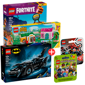 Set de LEGO + Minifigura de regalo