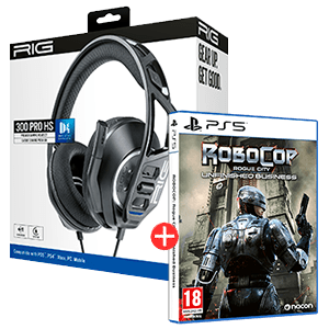 RoboCop Rogue City + Auriculares Gaming RIG 300HS