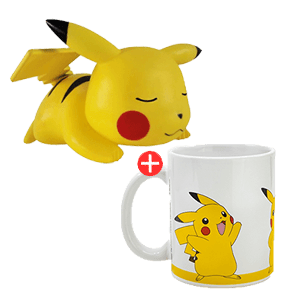 Lámpara Pikachu + Taza de regalo