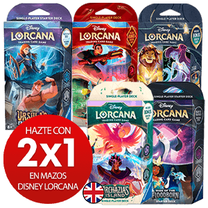 2x1 en Mazos de Disney Lorcana