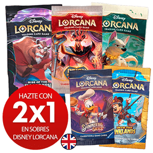 2x1 en sobres de Lorcana