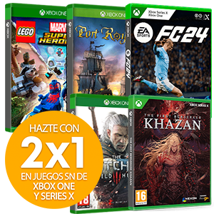 2x1 en juegos Seminuevos de Xbox One o Series X