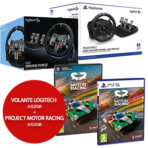 Volante Logitech G29 o G923 + Project Motor Racing para Packs en GAME.es