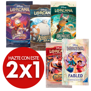 Pack 2x1 Sobres Lorcana Huevos