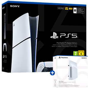 PlayStation 5 Edición Digital  + Disco Externo