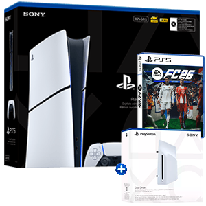 PlayStation 5 Edición Digital  + Disco Externo + EA Sports FC 26