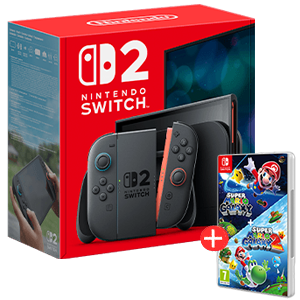 Nintendo Switch 2 + Super Mario Galaxy + Super Mario Galaxy 2
