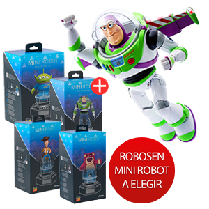 Robosen Buzz Lightyear + Robosen Mini Robot