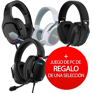 Auriculares GAME + Juego de PC de REGALO