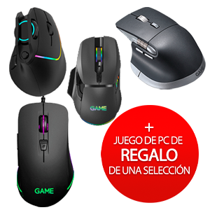 Ratón GAME + Juego de PC de REGALO
