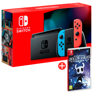 Consola Nintendo Switch Neon + Hollow Knight