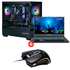 Ordenador GAMEPC PRO Gigabyte + Ratón Aorus M5 de REGALO