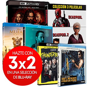 Pack 3x2 Bluray Julio 26