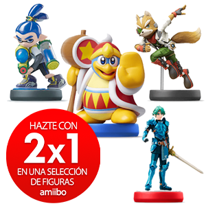 2x1 en figuras amiibo