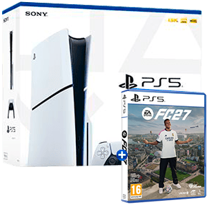 PlayStation 5 a elegir + EA Sports FC 27 para Packs en GAME.es