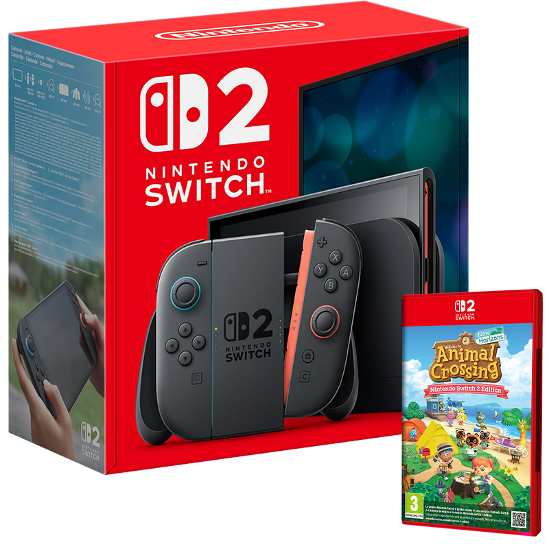 Nintendo Switch 2 + Animal Crossing New Horizons para Packs en GAME.es