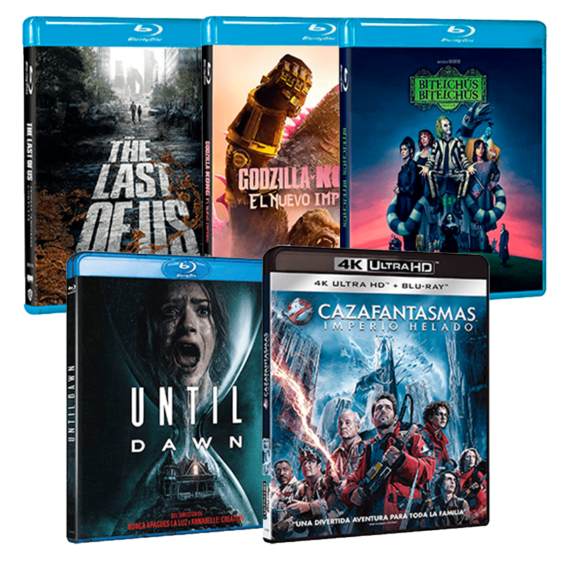 2x1 en películas Blu-Ray