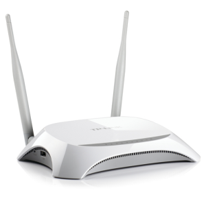 TP-LINK TL-MR3420 Banda única (2,4 GHz) Negro Blanco - Router