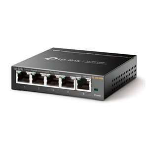 TP-LINK TL-SG105E L2 Gigabit Ethernet (10/100/1000) Negro - Hub Switch