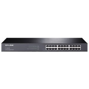 TP-LINK TL-SG1024 Gigabit Ethernet (10/100/1000) Negro - Hub Switch