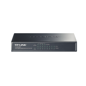 TP-LINK TL-SG1008P Gigabit Ethernet (10/100/1000) PoE Gris - Hub Switch