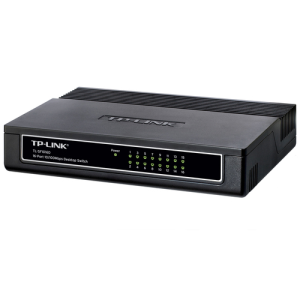 TP-LINK TL-SF1016D Fast Ethernet (10/100) Blanco - Hub Switch
