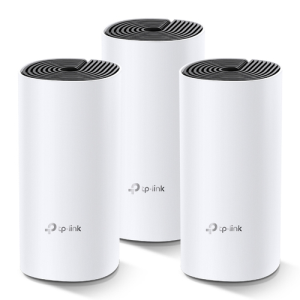 TP-LINK Deco M4(3-pack) Doble banda (2,4 GHz / 5 GHz) Gigabit Ethernet Negro, Blanco - Router