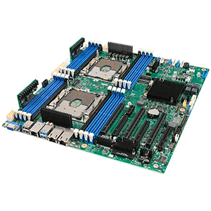 Intel S2600STBR placa base para servidor y estación de trabajo Intel® C624